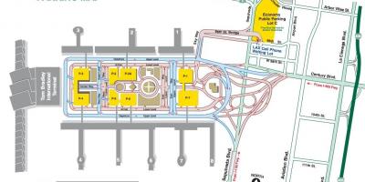 El aeropuerto de Atlanta delta terminal mapa