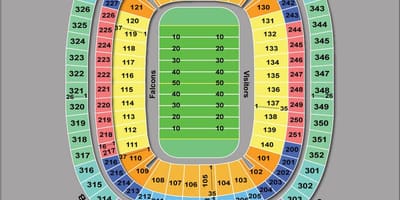 Atlanta Falcons estadio mapa